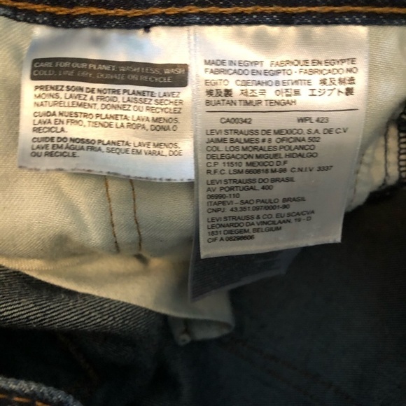 Levi’s Cut Off Distressed Denim Shorts 505 W32 - Picture 5 of 7